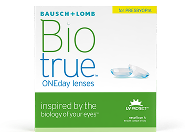Box of Biotrue ONEday multifocal daily contact lenses