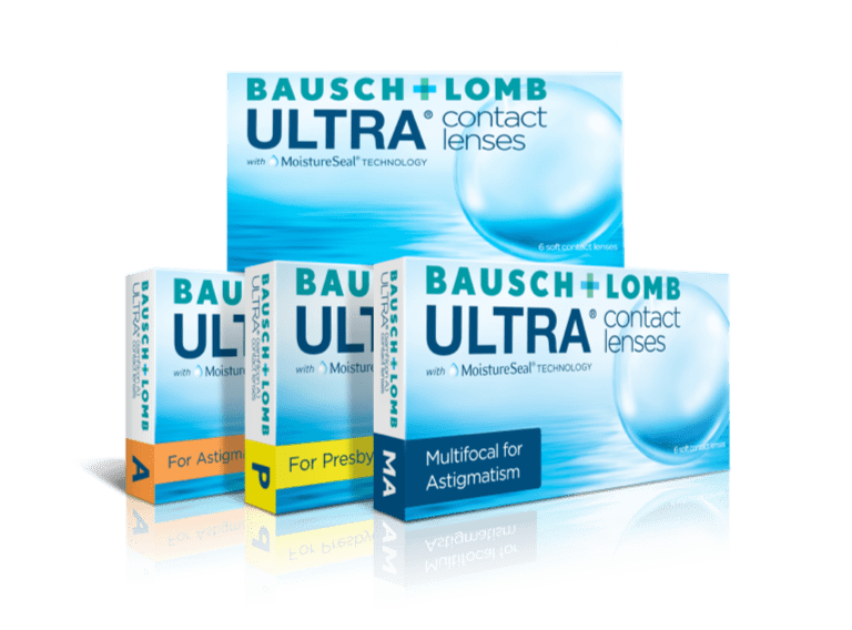 Box collection of ULTRA monthly contact lenses